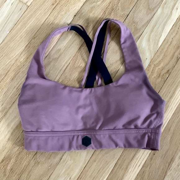 Under Armour Other - Mauve Under Armour Sports Bra with Cross Back